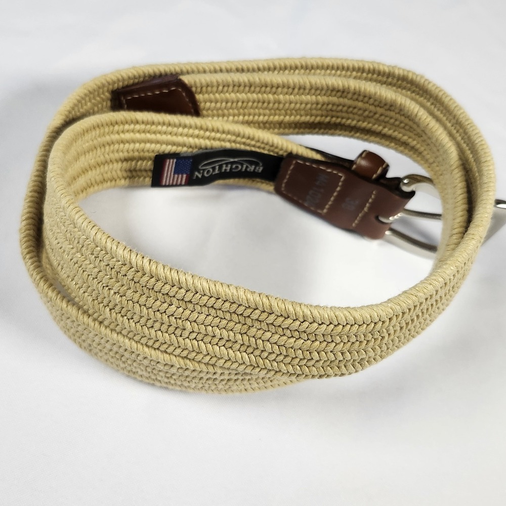 Brighton "Palmer" Stretch Belt‎ USA Retired Size 38 - Picture 2 of 4